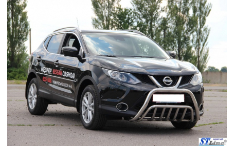 Защита передняя Nissan Qashqai J11