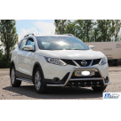Защита передняя Nissan Qashqai J11