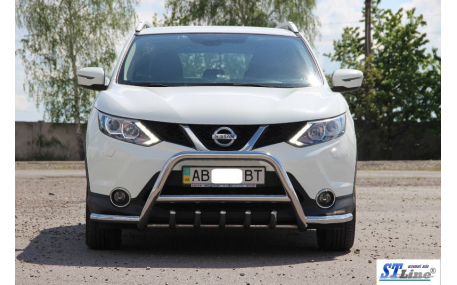Защита передняя Nissan Qashqai J11