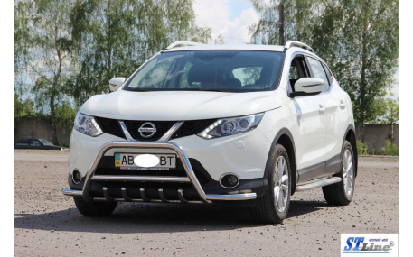 Защита передняя Nissan Qashqai J11