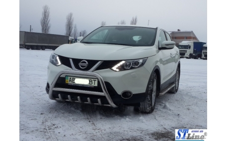 Защита передняя Nissan Qashqai J11