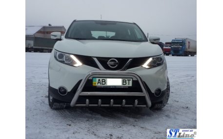 Защита передняя Nissan Qashqai J11