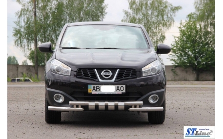 Защита передняя Nissan Qashqai J10