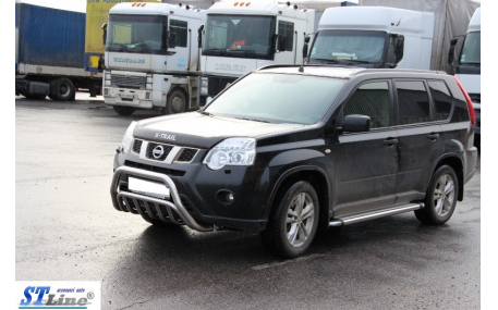 Защита передняя Nissan X-Trail T30