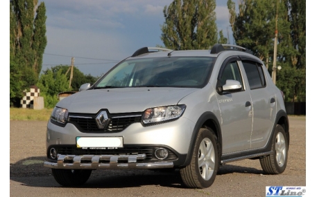 Защита передняя Renault Sandero Stepway