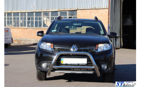 Защита передняя Renault Sandero Stepway