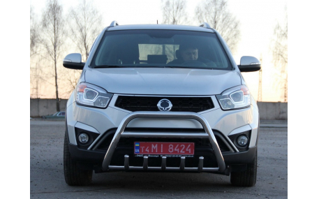Защита передняя Ssang Yong Korando