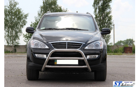 Защита передняя Ssang Yong Kyron