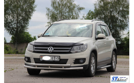 Защита передняя Volkswagen Tiguan