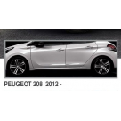 Хром накладки Peugeot 208