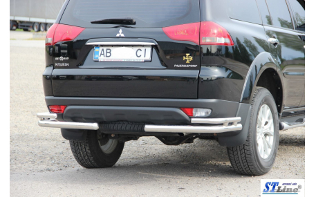 Защита задняя Mitsubishi Pajero Sport