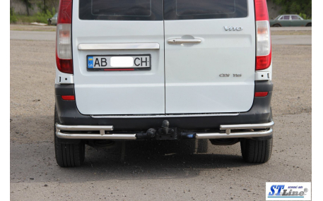 Защита задняя Mercedes Vito W639