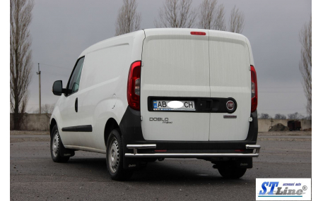 Защита задняя Fiat Doblo