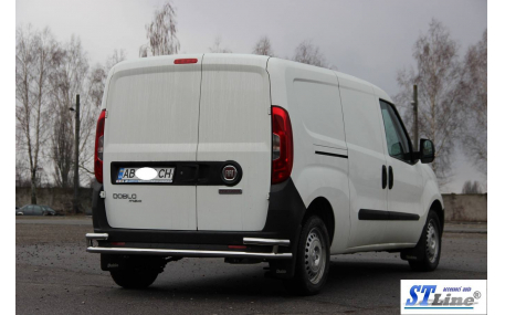 Защита задняя Fiat Doblo