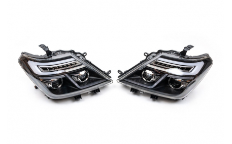 Фары передние Nissan Patrol Y62