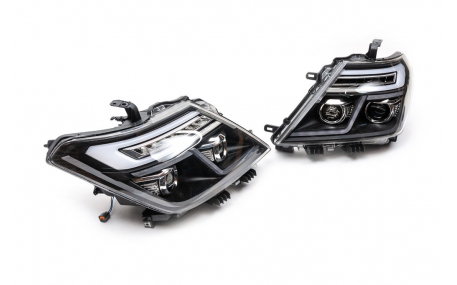 Фары передние Nissan Patrol Y62