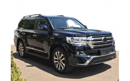 Накладки на бампера Toyota Land Cruiser 200