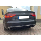Накладка задняя Audi A4 B8 2012-2015