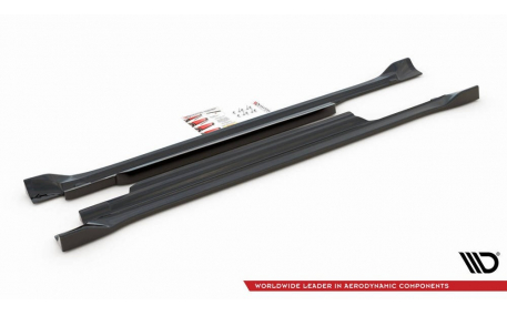 Накладки на пороги Dodge Challenger