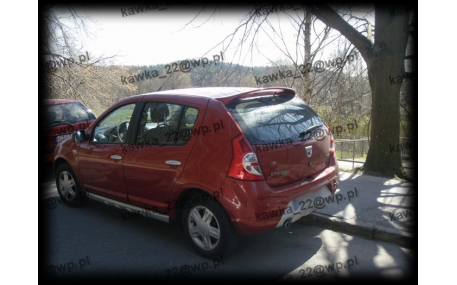 Спойлер Renault Sandero