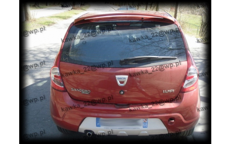 Спойлер Renault Sandero