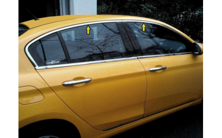 Хром накладки Fiat Tipo