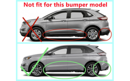 Брызговики Ford Edge 2015-2019