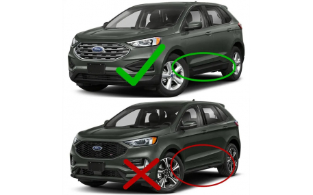 Брызговики Ford Edge 2019-2023