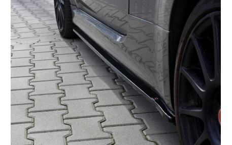 Накладки на пороги Fiat 500