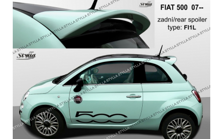 Спойлер Fiat 500