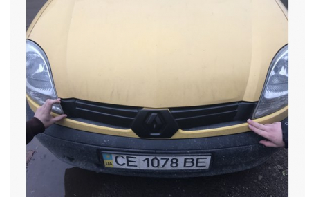Зимняя накладка на решетку Renault Kangoo