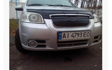 Зимняя накладка на решетку Chevrolet Aveo T250