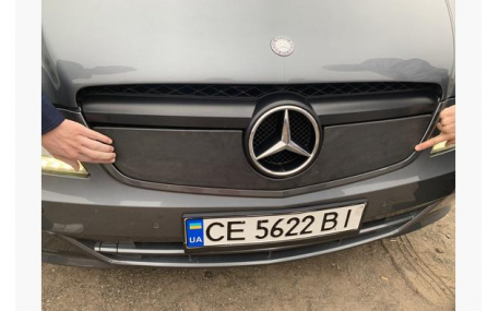 Зимняя накладка на решетку Mercedes Vito W639