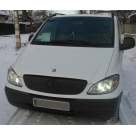 Зимняя накладка на решетку Mercedes Vito W639