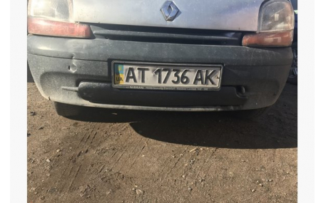 Зимняя накладка на решетку Renault Kangoo