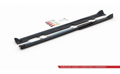 Накладки на пороги Ford Fiesta