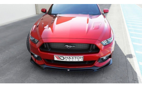 Накладка передняя Ford Mustang 2015-2017