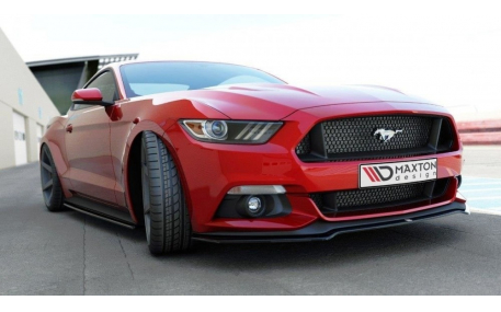 Накладка передняя Ford Mustang 2015-2017