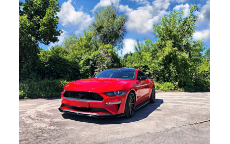 Накладка передняя Ford Mustang 2017-2022