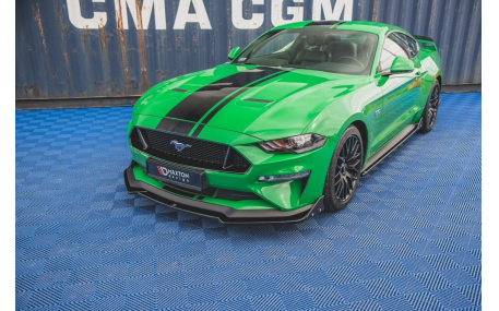 Накладка передняя Ford Mustang 2017-2022