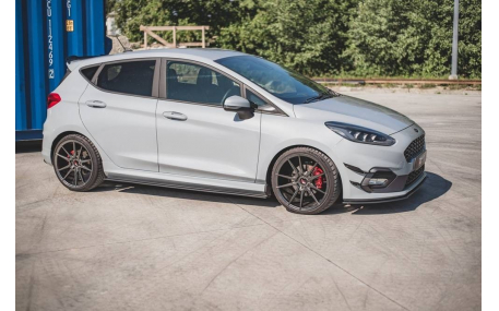 Накладки на пороги Ford Fiesta