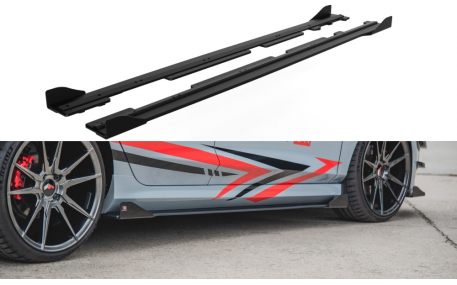 Накладки на пороги Ford Fiesta