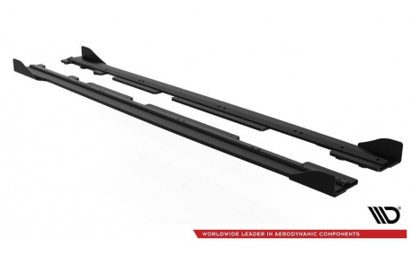 Накладки на пороги Ford Fiesta