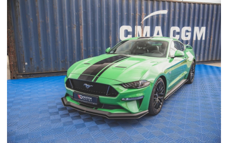 Накладка передняя Ford Mustang 2017-2022