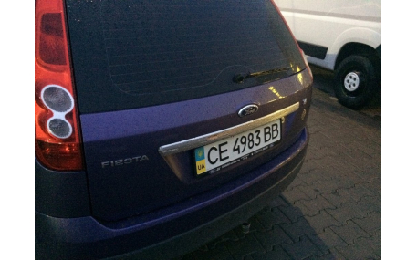 Хром накладки Ford Fiesta