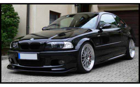Накладка передняя BMW 3 E46