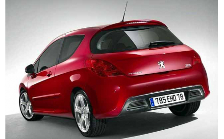 Спойлер Peugeot 308