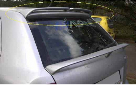 Спойлер Skoda Fabia