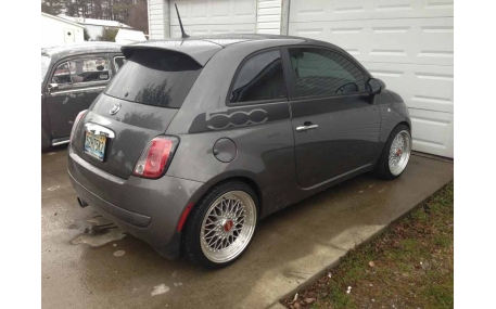 Спойлер Fiat 500