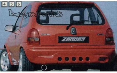 Накладка задняя Opel Corsa B